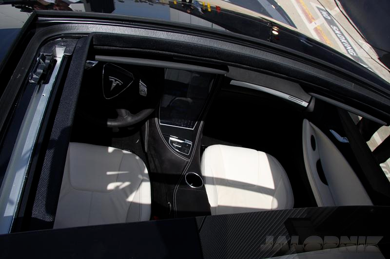 Illustration for article titled Tesla Model S Sedan Concept: $49,900 Seven-Seater Electric To Hit Streets In 2011